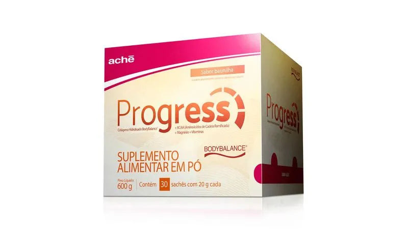Aché Progress Suplemento Alimentar Sabor Baunilha